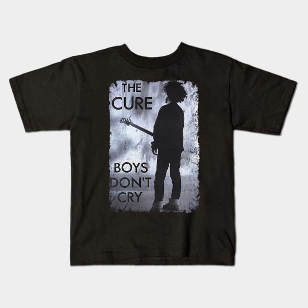 The Cure Band Kids T-Shirt by Powder.Saga art